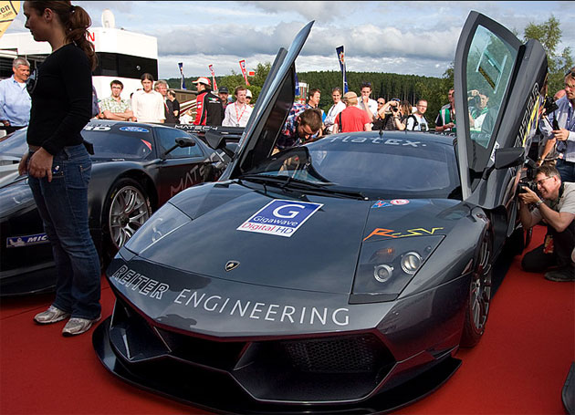 Reiters Engineering unveils Lamborghini Murcielago LP670 RSV GT1 race car