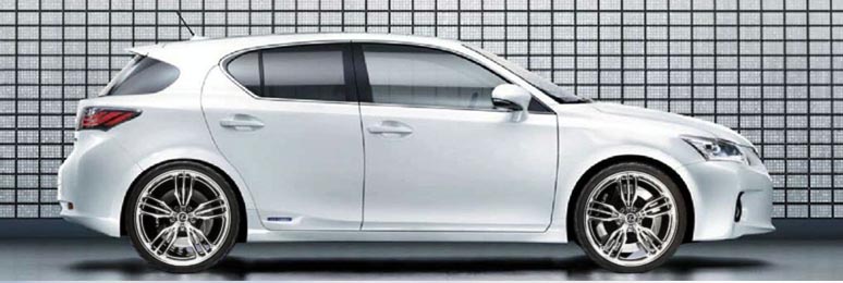 Lexus 300h. New Lexus Hybrid: CT 200h (42