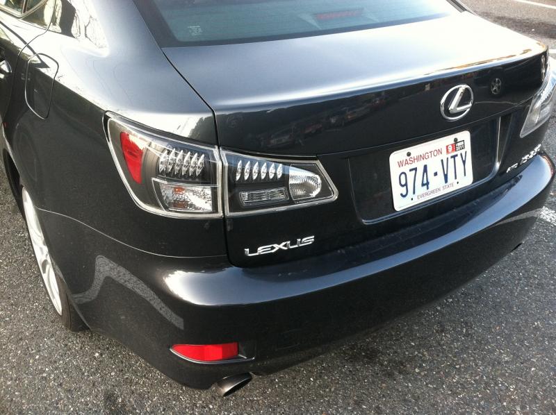 09 IS250 custom tailights opinions please Page 2 Club Lexus Forums