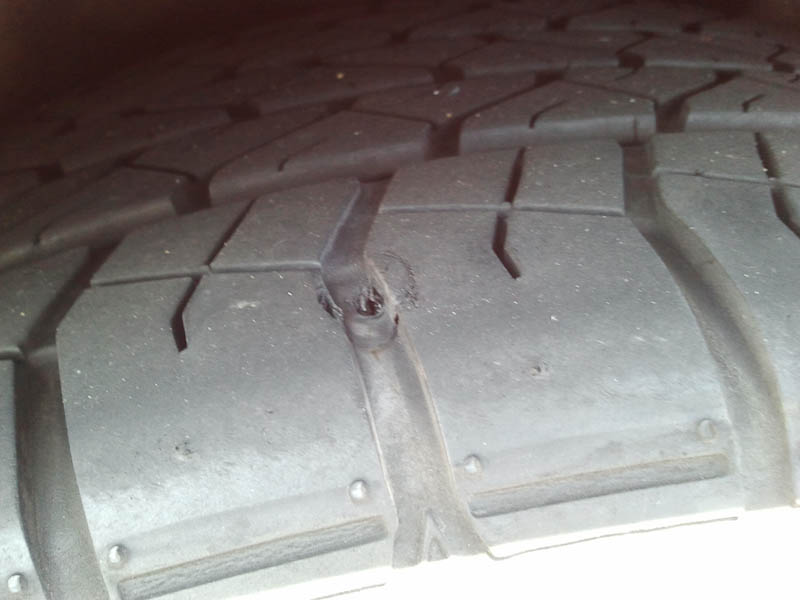 Nail in the tire, repair or replace? - Page 3 - Club Lexus Forums