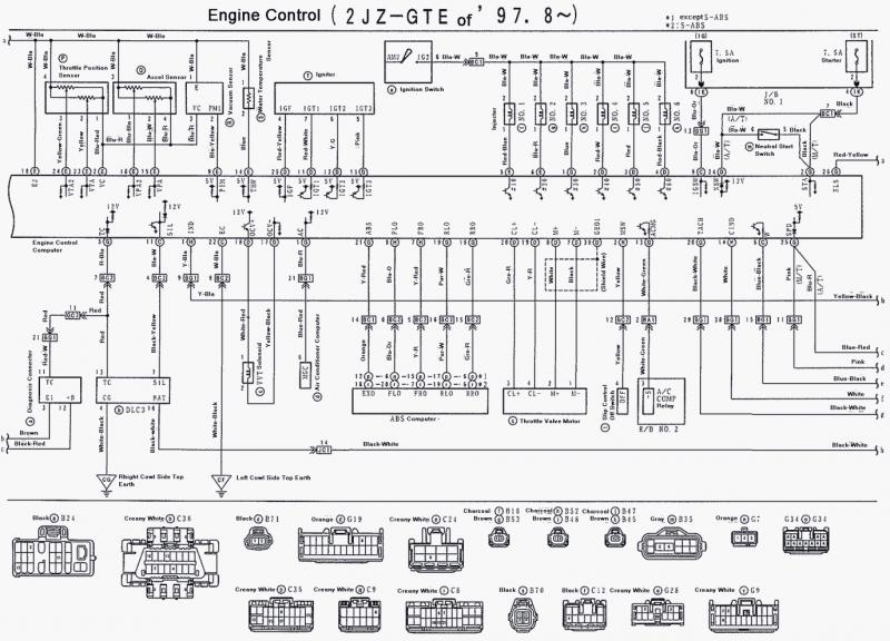 toyota celsior wiring diagram #4