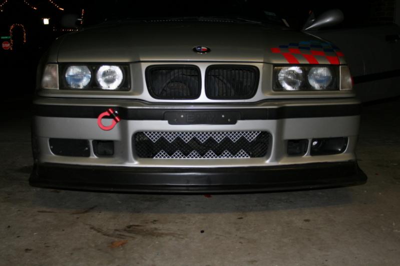 Creative ideas for a'mouth' on my wife's track car front grill