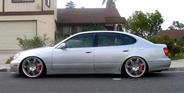 lexus gs400 vip. Badass Silver 1999 Lexus GS400