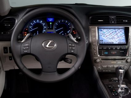 Lexus, manufactured by the luxury car division of the Japanese Toyota Motor 