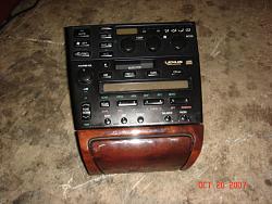 95 lexus gs300 gold/tan part out-radio-climate.jpg