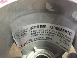 FS: Works Bell IS300 steering wheel hub-img_0443.jpg