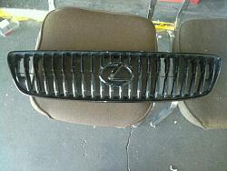 FS: 2001 Lexus GS430 Grill painted Onyx black w/clear coat-grill.jpg