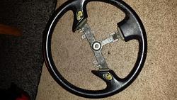 FS: Black Leather Steering Wheel w/ eShift-20150119_174052.jpg