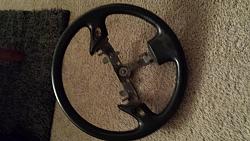 FS: Black Leather Steering Wheel w/ eShift-20150119_174116.jpg
