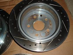 FS: Drilled, Slotted, and vented Brembo Zinc finish rotors front and rear, 500 miles-brembo1.jpg