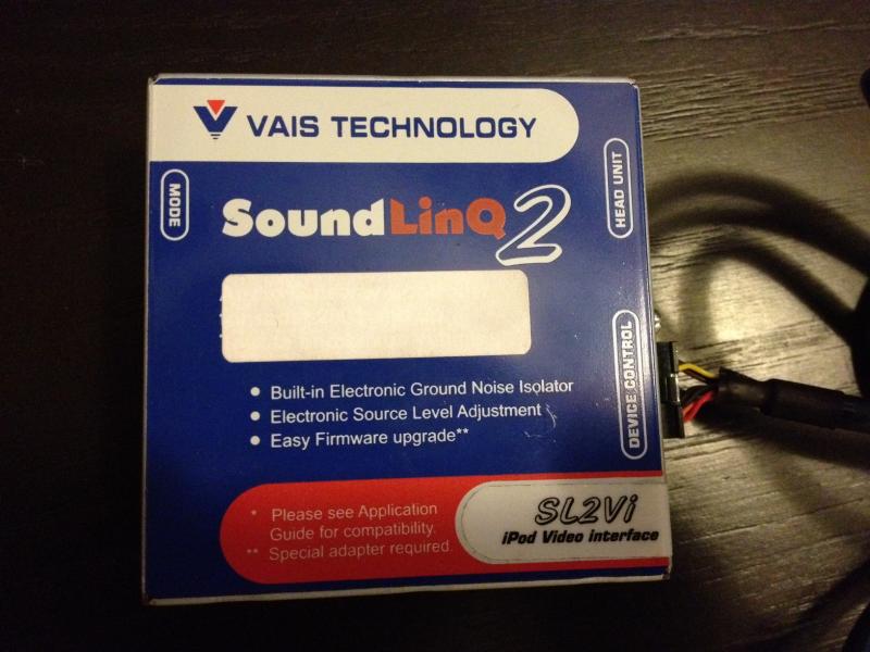 VA FS: Lexus iPod kit - VAIS Tech SoundLinQ2 SL2Vi - ClubLexus - Lexus