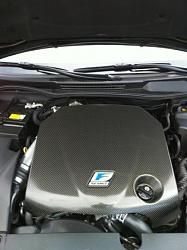 F-sport carbon fiber engine cover 0-photo.jpg