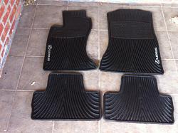 Lexus IS250 AWD OEM Weather Mats For Sale-photo-5.jpg