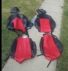 Fs/feeler: Black and Red Front Leather seat Skins-image-3289040236.jpg