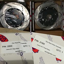 ISF RacingBrake 2 piece rotors, 4 corners, NEW!!!!!-image.jpg