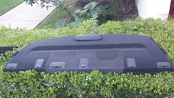 For Sale: gloss oem black grille + black rear deck speakers + tan arm rest-20140818_191937.jpg