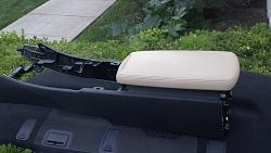 For Sale: gloss oem black grille + black rear deck speakers + tan arm rest-20140818_192042.jpg