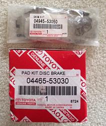 FS: IS250 Low Dust Front Brake Pads Kit with Shim Kit-brakepads.jpg