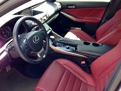 Grey / Red 2014 Lexus IS 350 AWD F Sport For Sale / Lease Transfer-9.jpeg