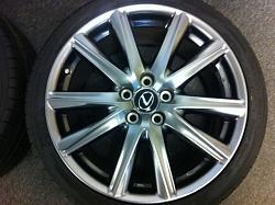 2013 lexus gs350 f-sport 19&quot;s wheels and tires less than 3k miles! Free shipping-gs-1.jpg