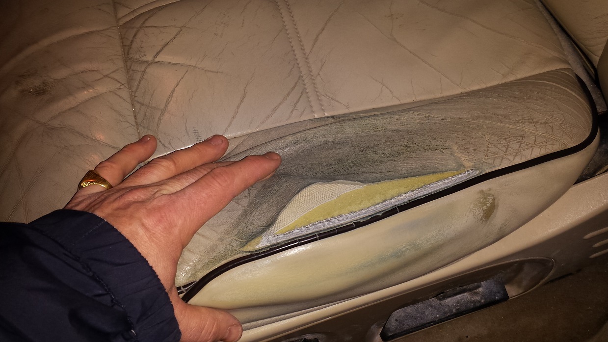 Seat leather ripped! - ClubLexus - Lexus Forum Discussion