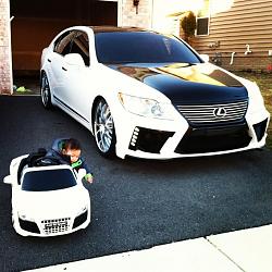 Jimmy's LS460 Build- Blackpearl front kit-fatherandson.jpg