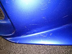 Careless Shoppers - Scratched front lip-2014-is350.jpg