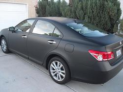 Matte black vinyl wrap of Lexus ES 350-cimg0596.jpg