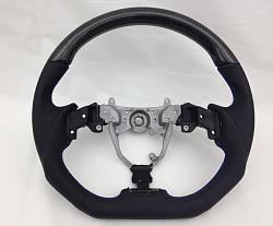 Magnussen Lexus - IS250/350/F Black Carbon Fiber Top Sport Bottom Steering Wheel-photo-5.jpg