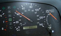 Mileage on an ES300-66666.jpg