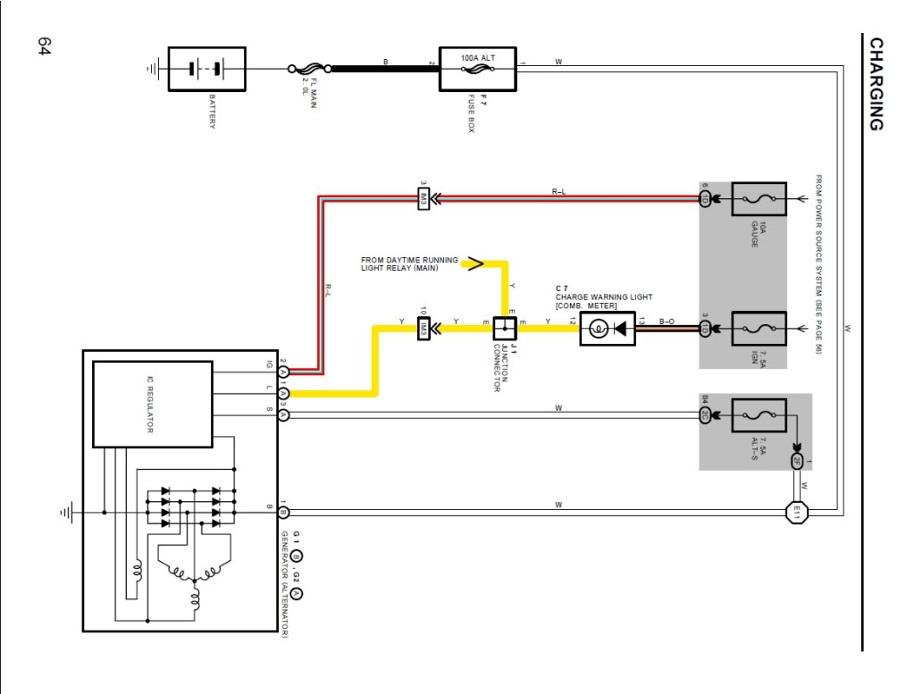 High Output Alternator Wiring Diagram from www.clublexus.com