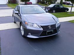 Lexus ES 350  Bumper Grill Obsidian Black-cam01407.jpg