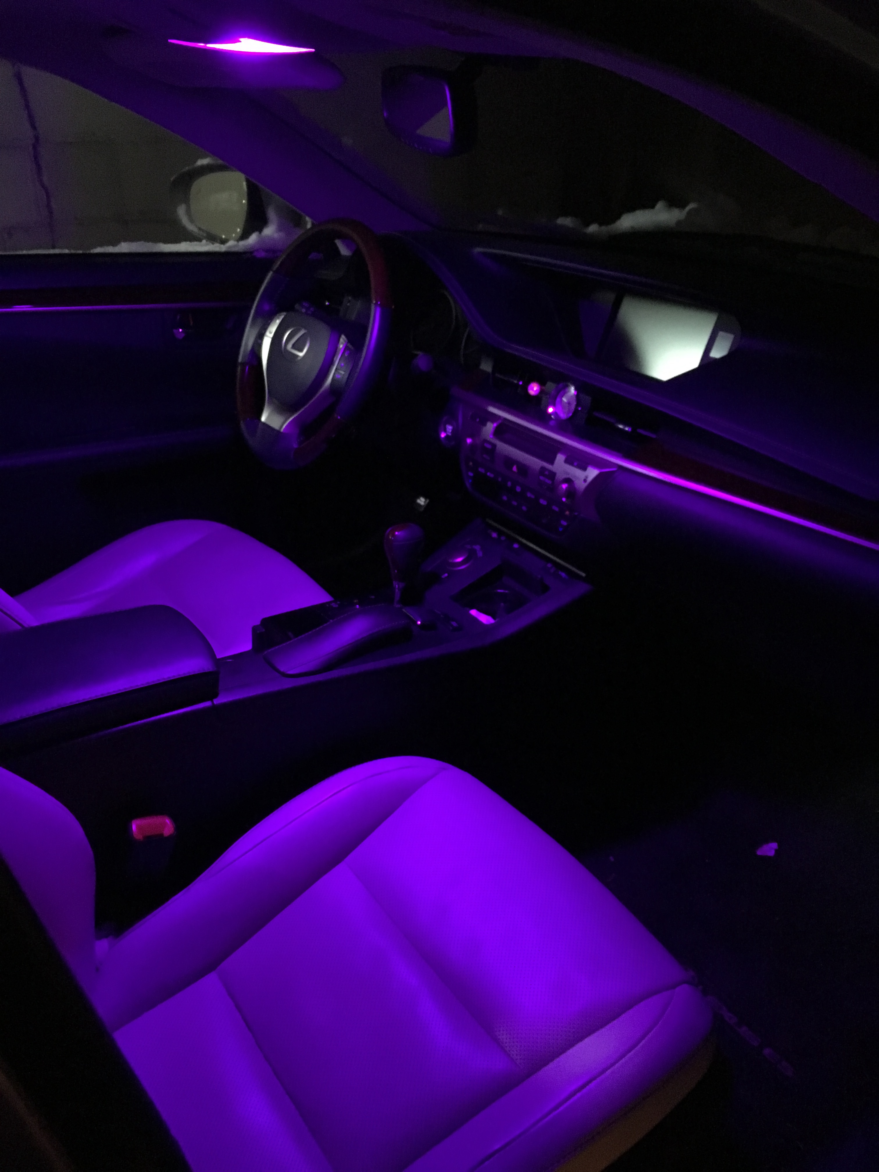 Installed The Purple Dome Lights Pics Clublexus Lexus