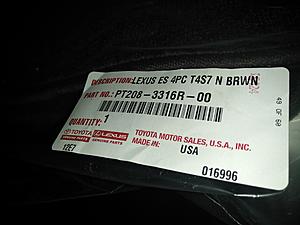 2013-2015 ES350? Floor Mats / Rear Carpet OEM *NEW*-img_20170926_192936.jpg