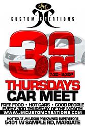 JM Lexus Monthly Thursday Night Meet @ The Used Car Lot-flyer.jpg