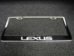 Chrome &quot;Lexus&quot; License Plate Frame F/S-lexus-2.jpg