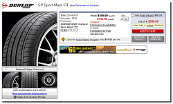 Dunlop SP Sport Maxx GT 5/tire for a 5 Tire-6ys0r.png
