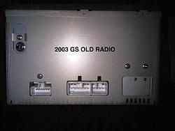 Will a GS300 SportDesign Climate and Radio fit in a 2003 standard GS300-old-unit.jpg