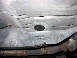 GS 430 air leak in pass window-passengers-front-hole-plugged.jpg