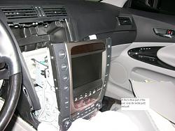 Removing Nav screen of the 2006 GS(Pics)-gs206-6.jpg