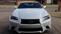 just pick up a GS F Sport white / Cabernet Leather-20150308_113045.jpg