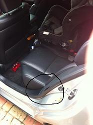 Rear seat srs airbag cover loose-photo.jpg