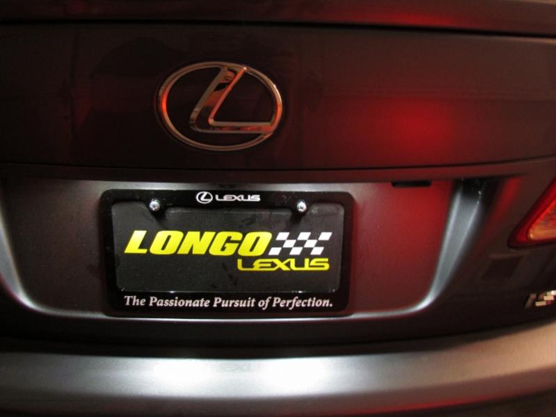 EL MONTE LONGO CA Lexus Vehicle Dealer License Plate Frame