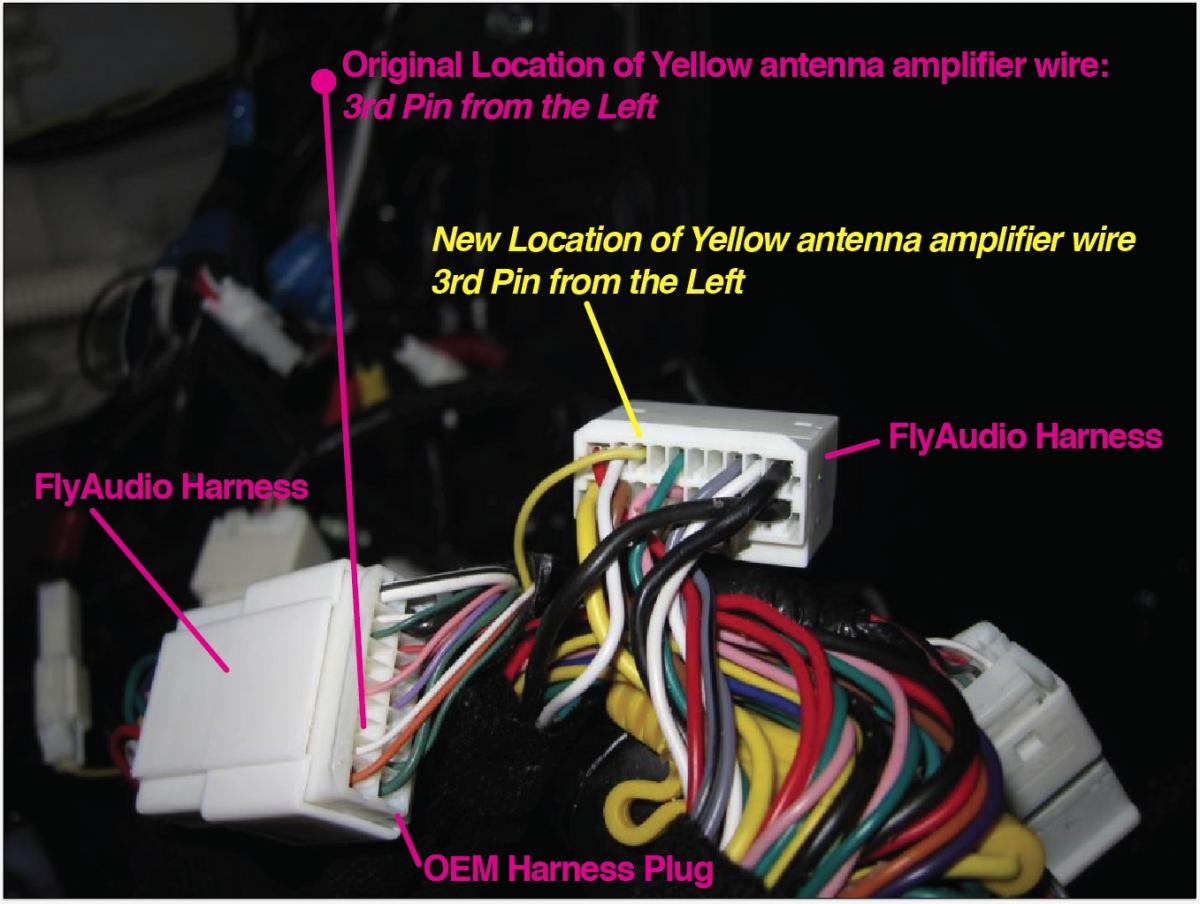 FlyAudio In-Dash Multimedia GPS Navigation System for ... club wiring diagram 