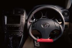 LexTuners selling Sport Flat bottom Black Leather Steering Wheel 9.99 shipped-red-steering-wheel-2.jpg