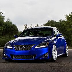 What size tires are you running on 19's lowered on H&amp;R-19lexuswheel.jpg