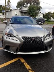 My 2014 atomic silver IS350 F Sport is &quot;on sea&quot;-image.jpg