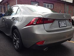 My 2014 atomic silver IS350 F Sport is &quot;on sea&quot;-image.jpg