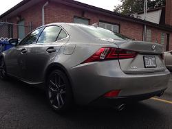 My 2014 atomic silver IS350 F Sport is &quot;on sea&quot;-image.jpg