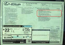 Did Lexus Change Their F-Sport Pricing?-2014_is350_spec-sheet.jpg